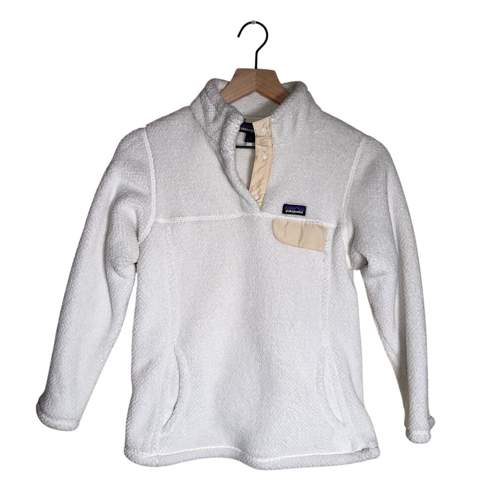PATAGONIA girl gorpcore fleece Synchilla quarter snap pullover 12